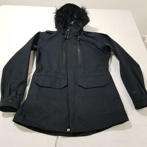 Nike Sportswear Jacket Womens Large M65 426816-010 Waterproof Tape Seams Storm